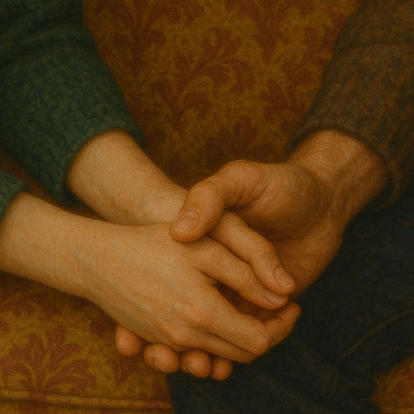 couples image - coupe holding hands